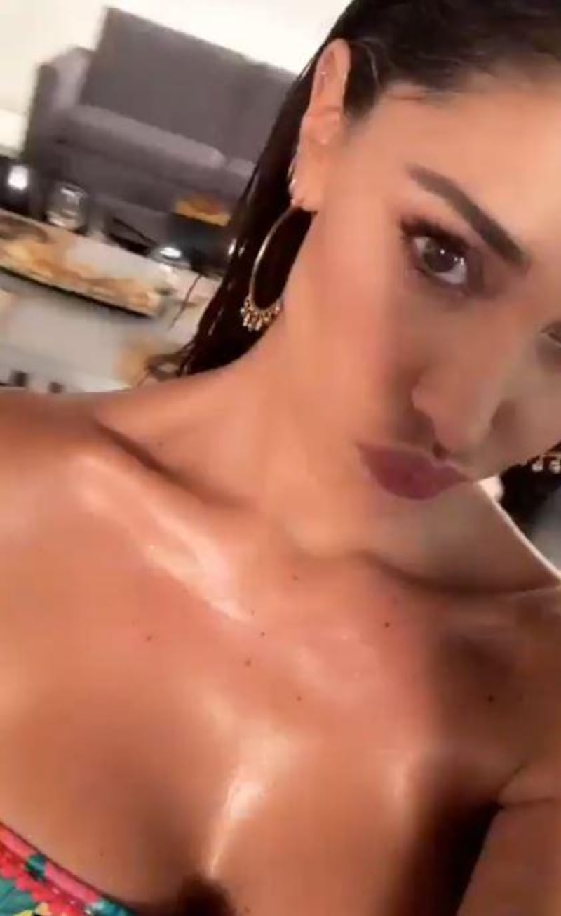 Belen Rodriguez nuda su Instagram 7