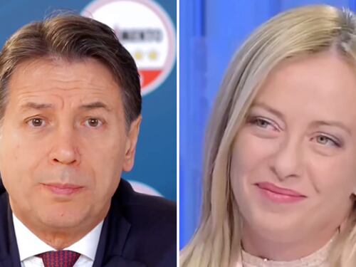 Conte fa quello che sa fare meglio: un fake sui social contro la Meloni