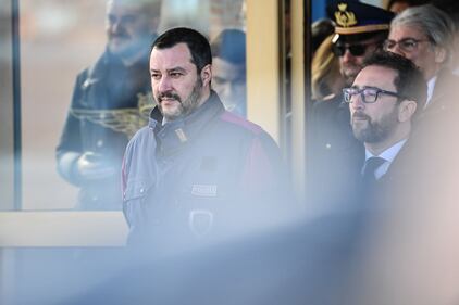 L'arrivo di Battisti a Ciampino 4