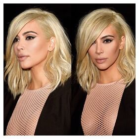 Kim Kardashian: bionda e super sexy su Instagram 7