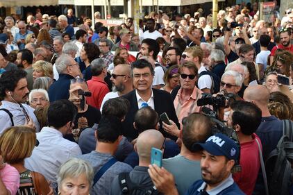 Sinistra in piazza contro Salvini e Orban 5