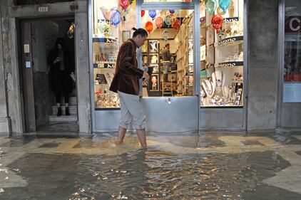Acqua alta a Venezia 3