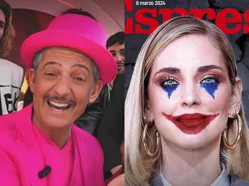 "Siete dei geni, ora parte del pubblico è con lei". Fiorello commenta la copertina su Chiara Ferragni