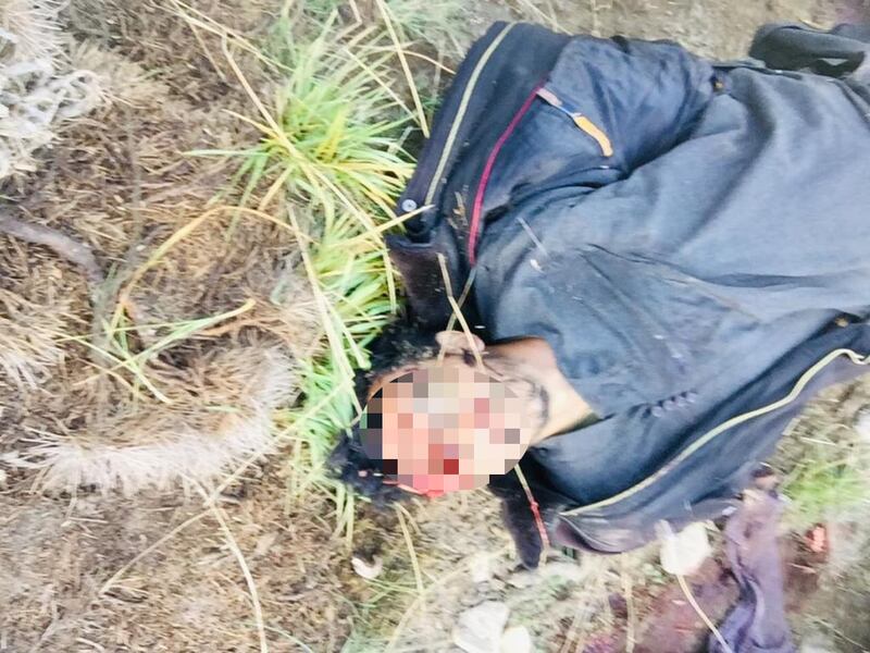 Le immagini del massacro talebano 1