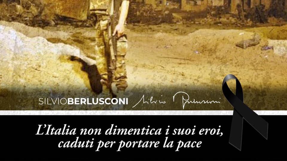 Da Mattarella a Berlusconi, la politica ricorda Nassiriya