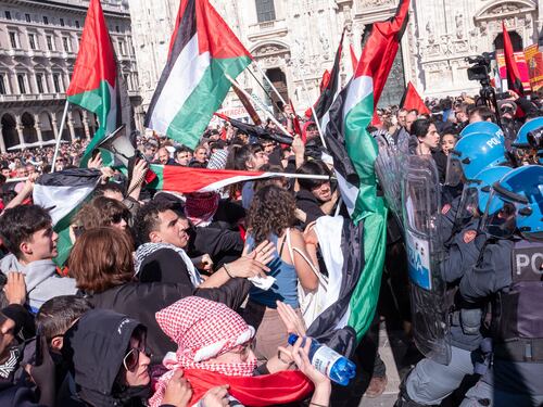 I proPal sfidano lo stop della questura: "Saremo in piazza contro Israele"