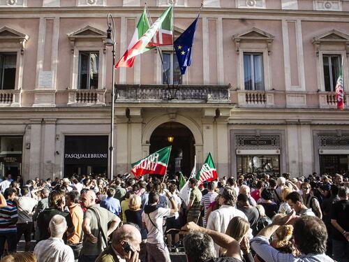 Forza Italia in piazza il 4 ottobre