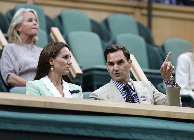 Roger Federer a sorpresa a Wimbledon 4