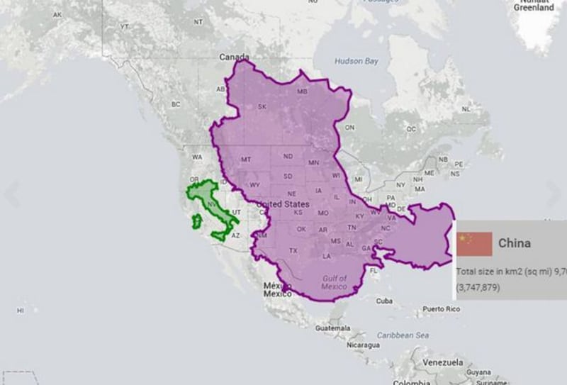 Il mondo a grandezza reale:così cambiano le proporzioni degli Stati 6