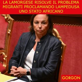 Ecco la satira del giorno. Risolto problema migrazione 1