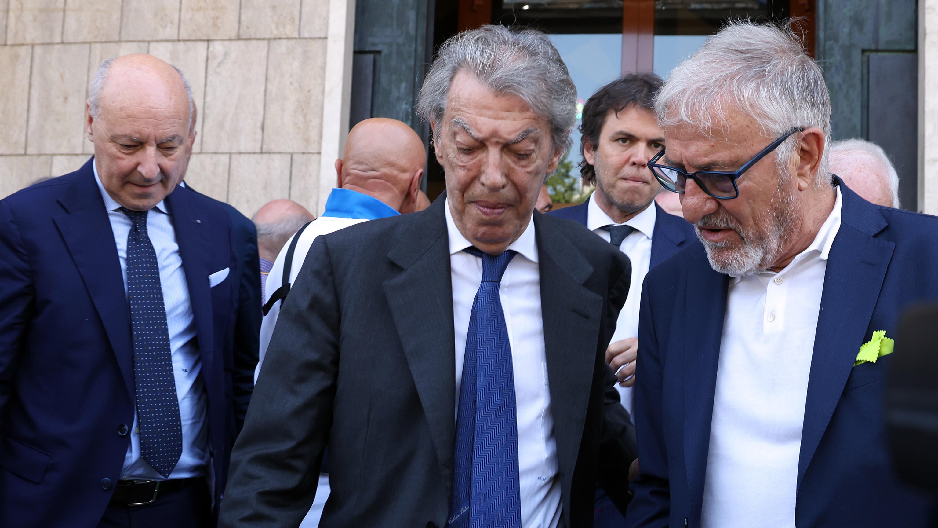 Juve-Inter, parla Moratti: “Il pareggio è un buon risultato per l’Inter”