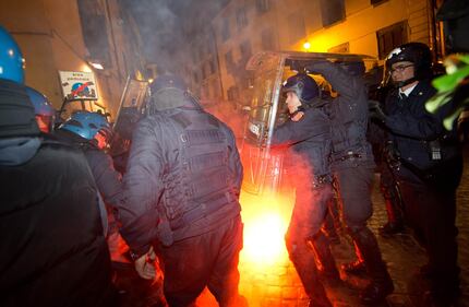 Scontri tra No-Tav e forze dell'ordine 1