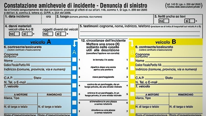 Constatazione amichevole: a cosa serve, com’è composta, come compilarla correttamente