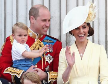 Royal Family, i Cambridge al Trooping the Colour: foto 2