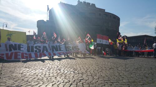 Il corteo di Forza Nuova contro l'Isis e i suoi finanziatori 4