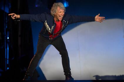 La Band dei Bon Jovi in forma smagliante al "Rock in Rio" 9