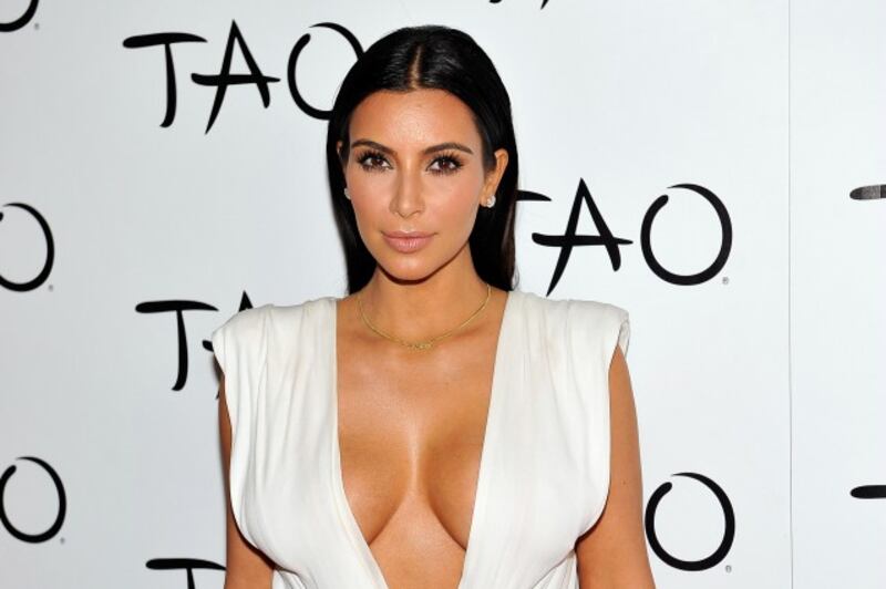 Kim Kardashian hot in furkini 15