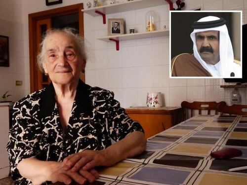 Fino in Qatar per fare le orecchiette allo sceicco conosciuto 20 anni prima
