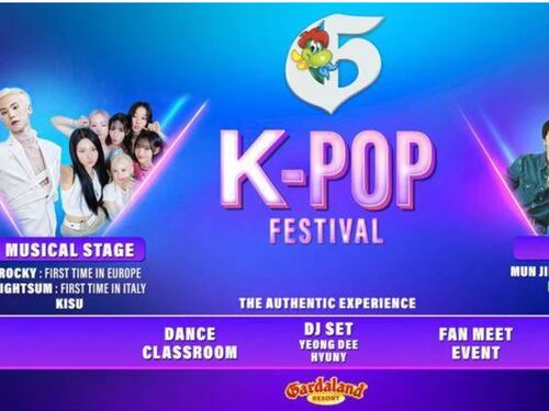 Gardaland lancia il primo K-Pop Festival ufficiale in Italia: artisti dalla Corea, K-drama e dance show