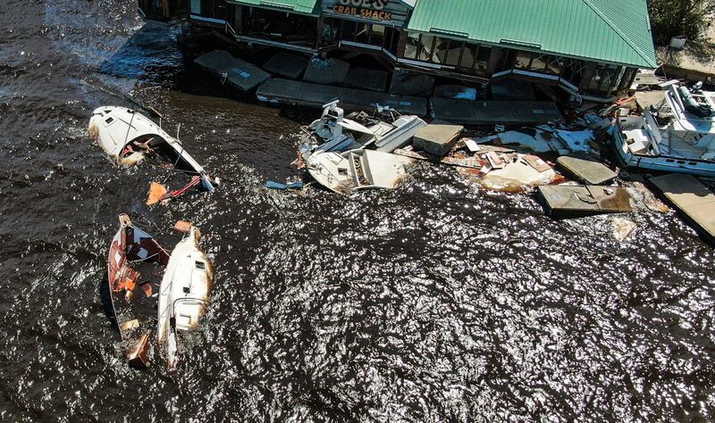 La devastazione dell'uragano Ian: le immagini dalla Florida 4