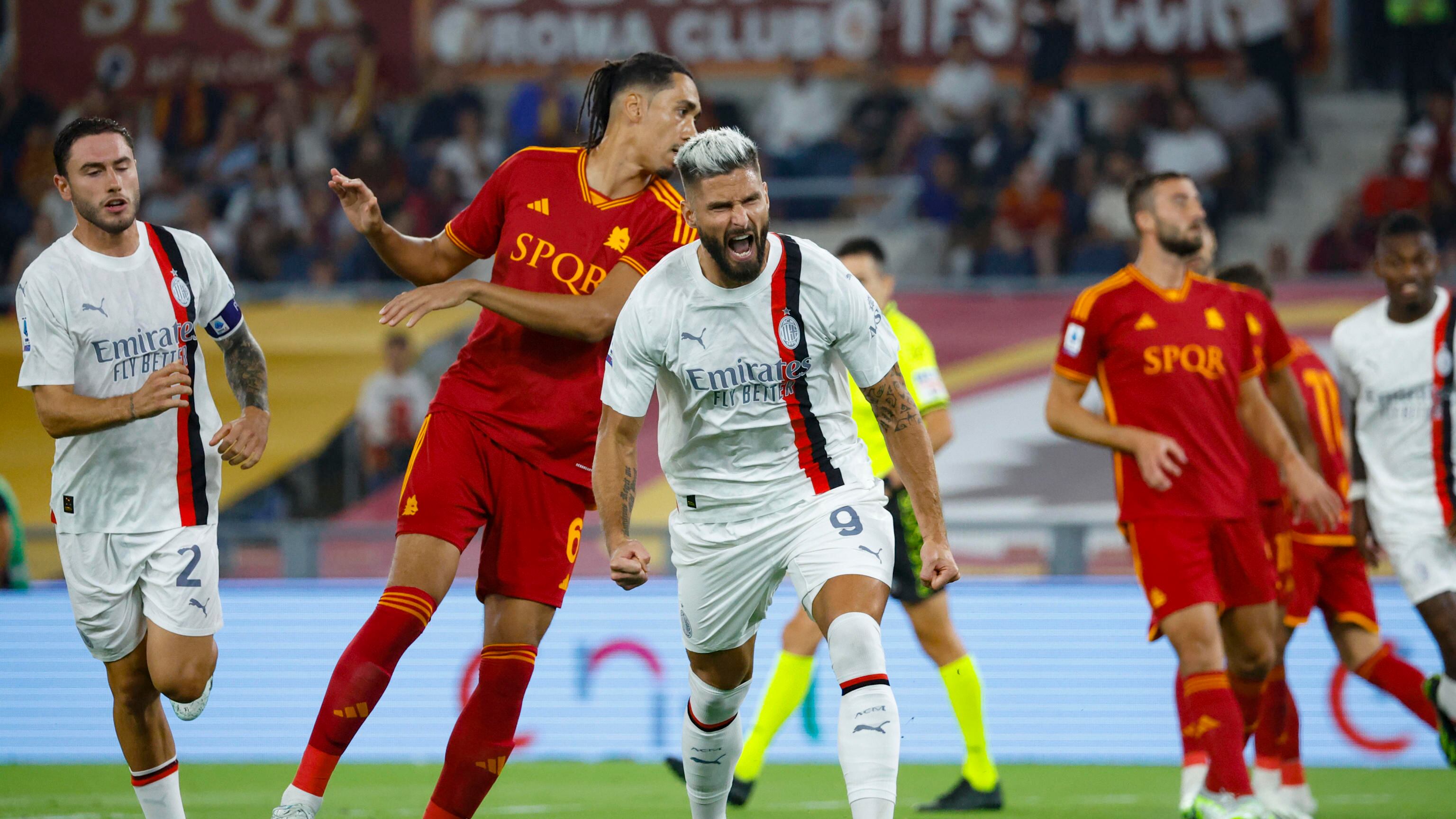 Un grande Milan fa piccola la Roma