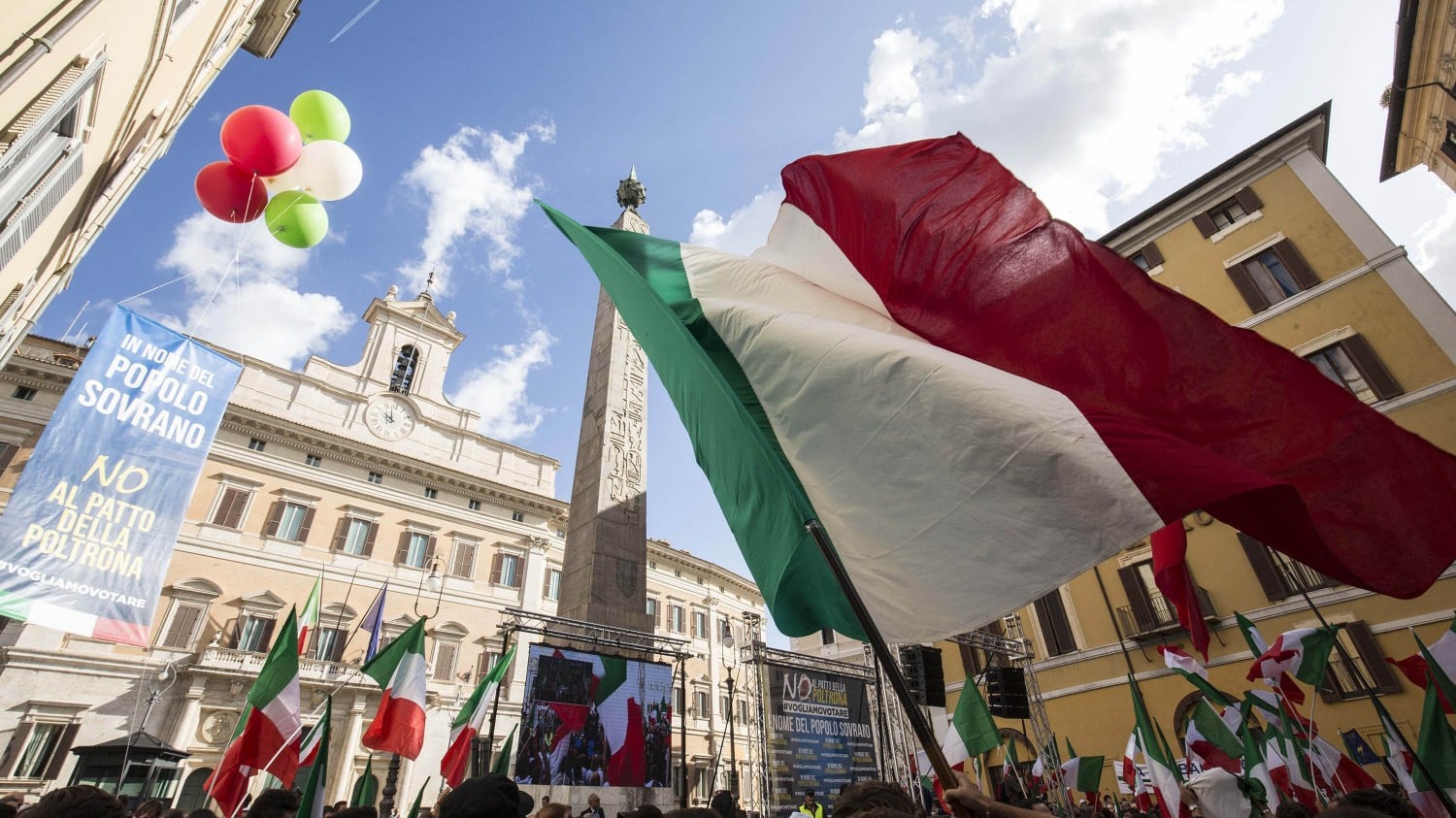 Governo, la Lega resta il primo partito nelle intenzioni di voto con il 33,3%