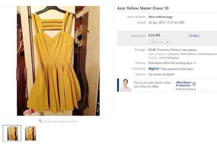 Nuda per errore su eBay 1