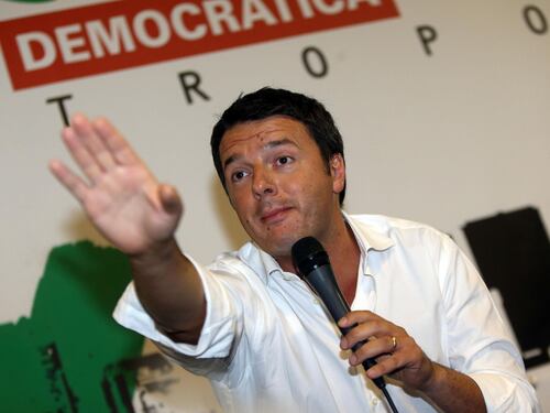 Renzi scopre le carte: vuole andare al voto
