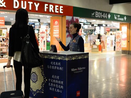 Malpensa aeroporto chinese friendly: premiata Sea