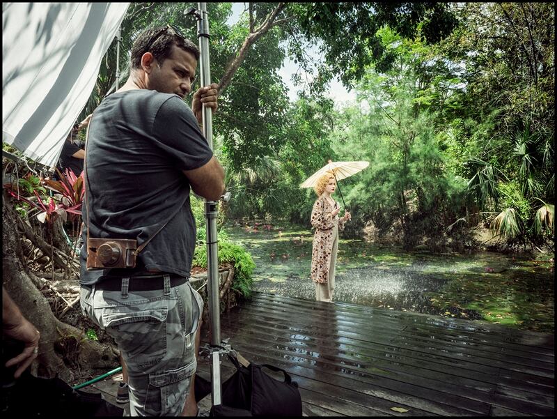 Il backstage del calendario Pirelli 2019 12