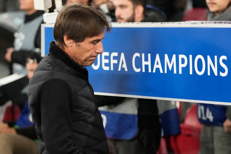 Benfica Napoli Conte delusione