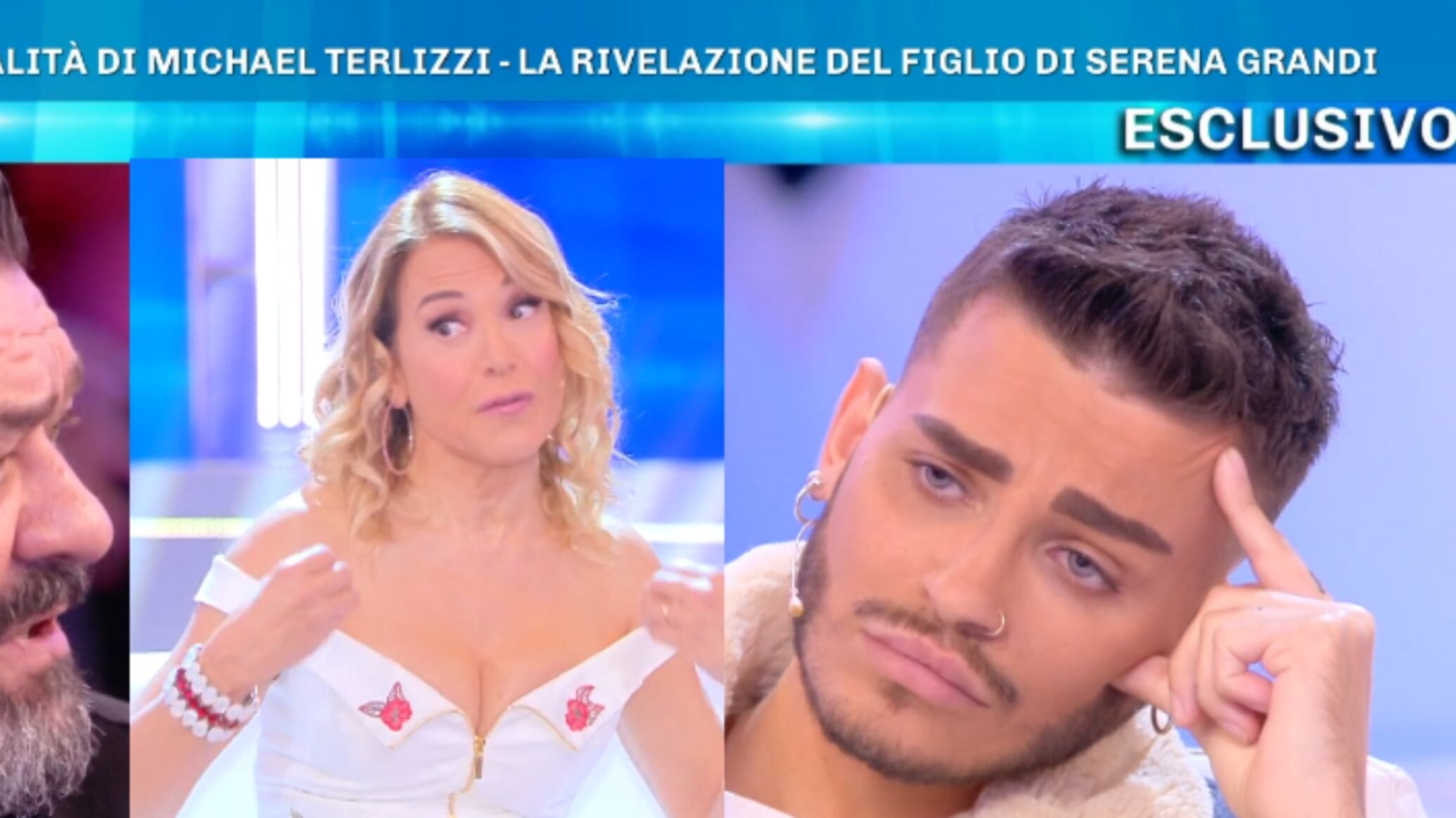 Grande Fratello, Cristian piange litigando con il padre di Michael