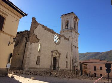 Norcia in macerie 2