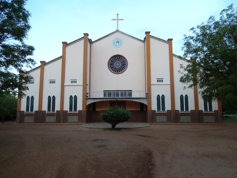 La chiesa di Matany di Moroto in Uganda del Nord 