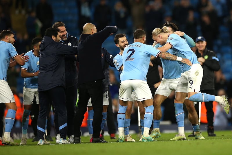 Haaland pasillo Man City West Ham