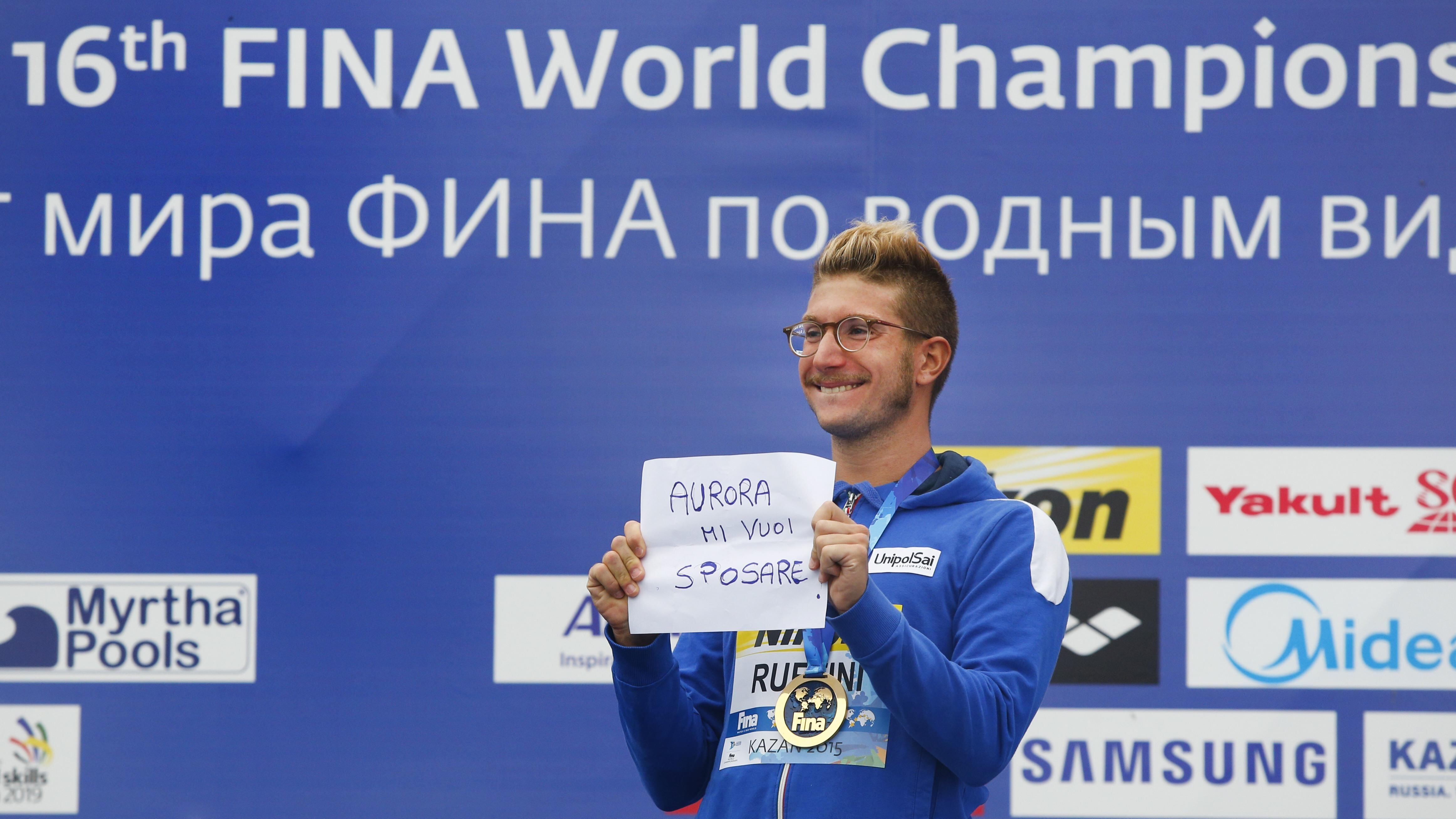 Mondiali nuoto, oro e bronzo per gli azzurri nella 25 km di fondo