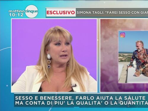 Simona Tagli: "Per Gianluca Vacchi interromperei la mia castità"
