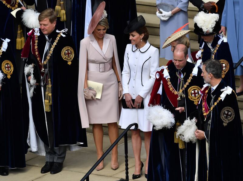 Kate Middleton alla parata per l'Ordine della Giarrettiera: foto 6
