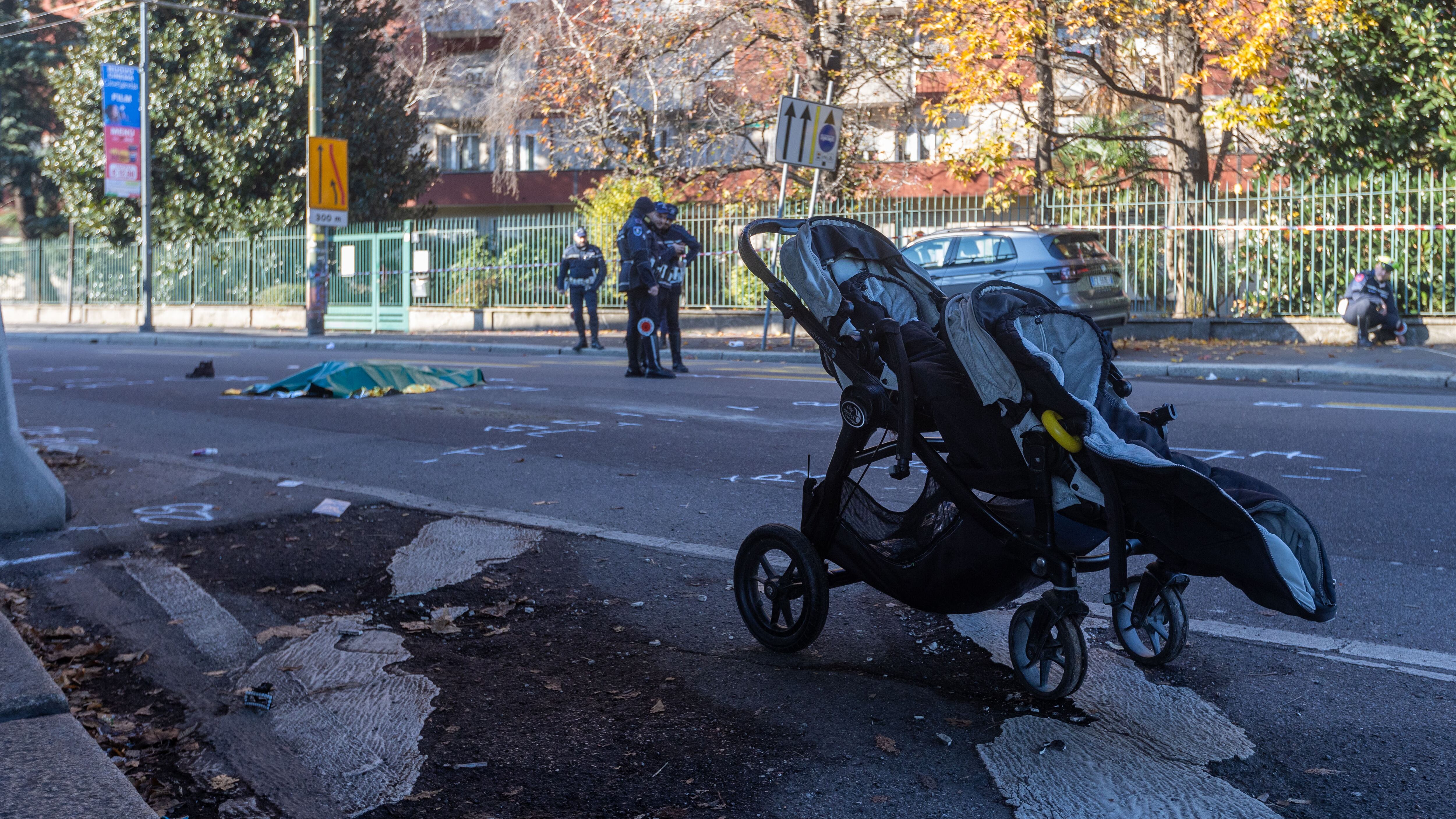 Milano, 34enne travolta e uccisa sulle strisce da tir pirata. Illesi i suoi gemellini e la loro nonna