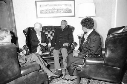 1990, Mandela in visita a Roma 9