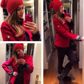 Melissa Satta all'ottavo mese di gravidanza 4