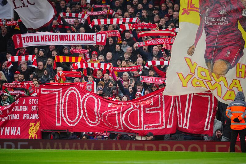 Kop Liverpool Man City