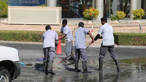 La pioggia "straordinaria" sull'emirato di Dubai 2