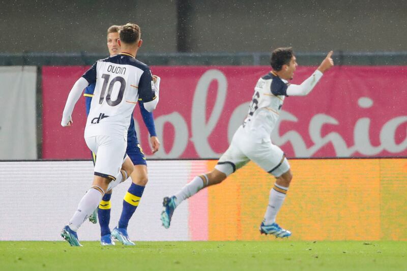 Gonzales gol Verona Lecce