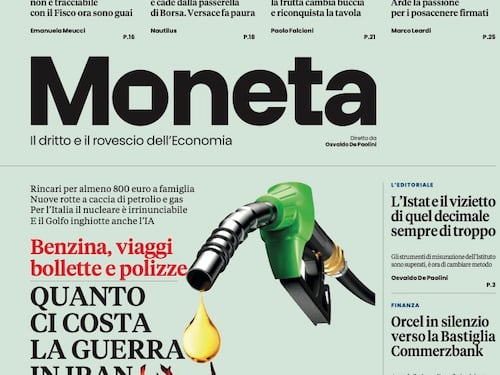 Moneta, un decimale Istat di troppo