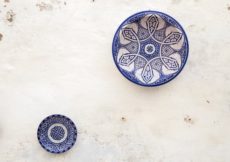 Piatti blu