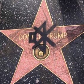 Distrutta la stella di Trump 6