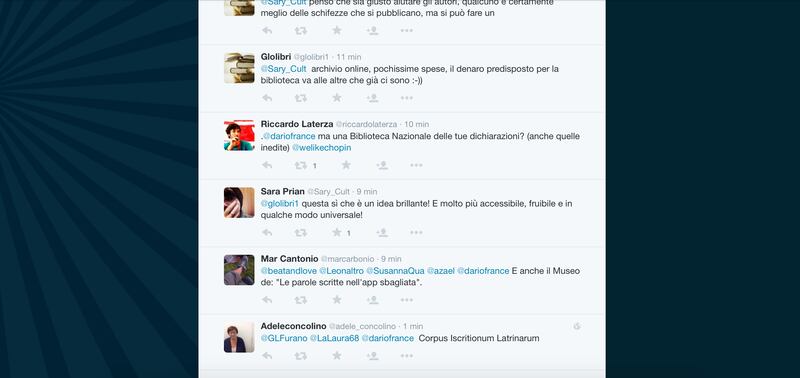Dario Franceschini contestato su Twitter 25