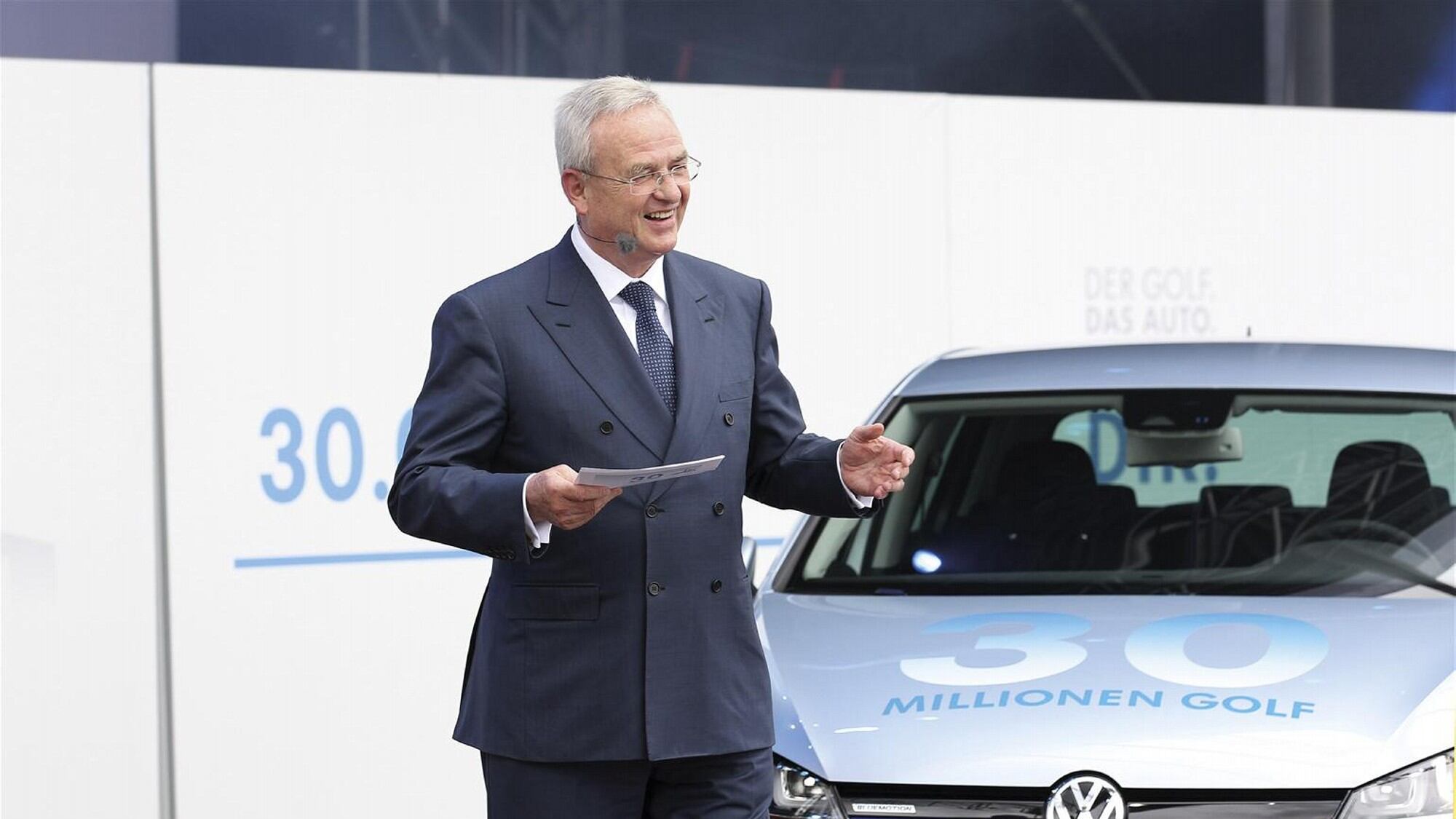 Volkswagen festeggia la Golf numero 30.000.000