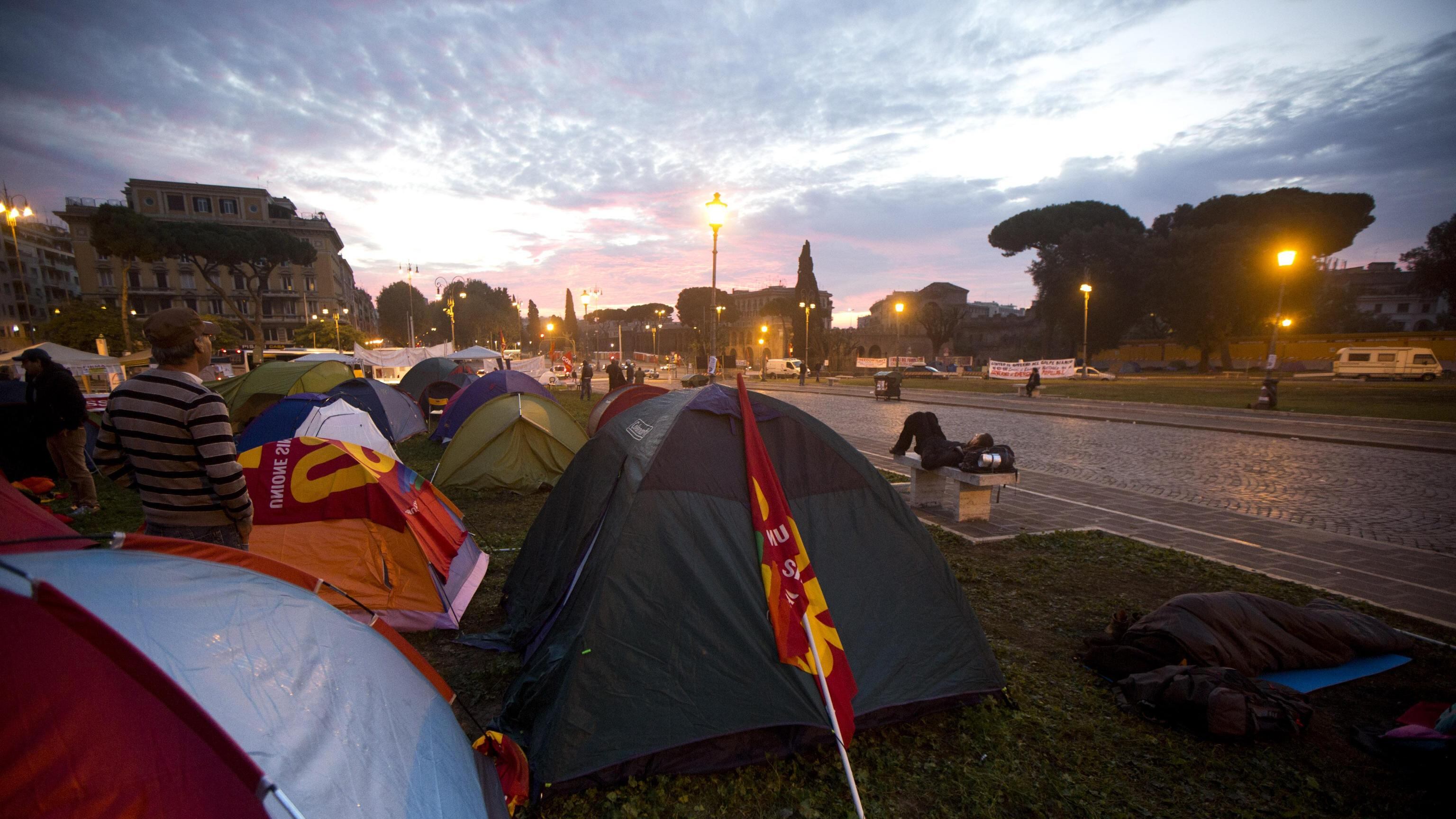 Roma, ancora fermi e sequestri in attesa della manifestazione